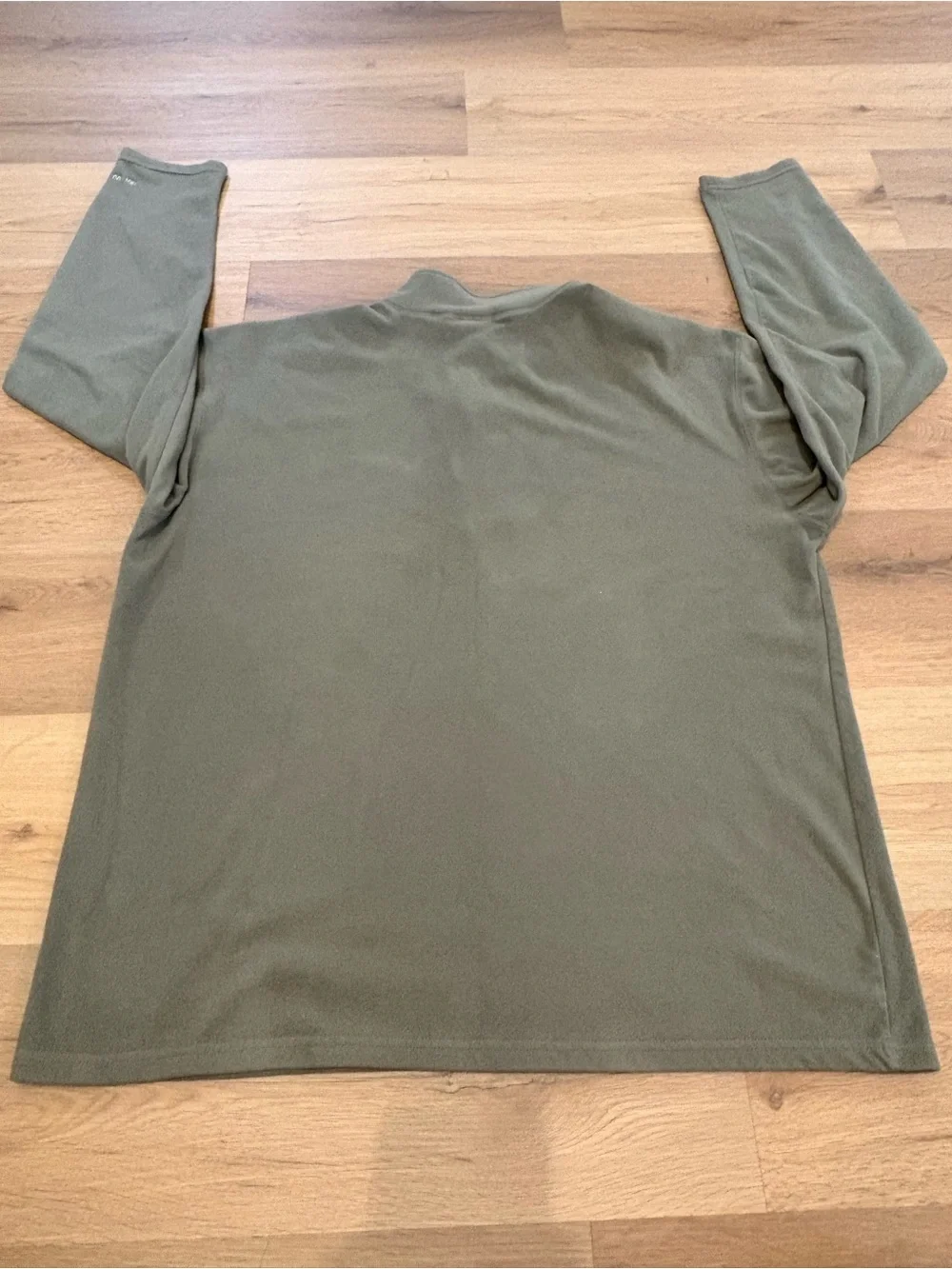 The North Face Men's Glacier 1/4 Zip Fleece Pullover Olive Green Size XL